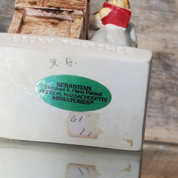 Sebastian Miniature Becky Thatcher  1976  SML #96 - Picture 3 of 8